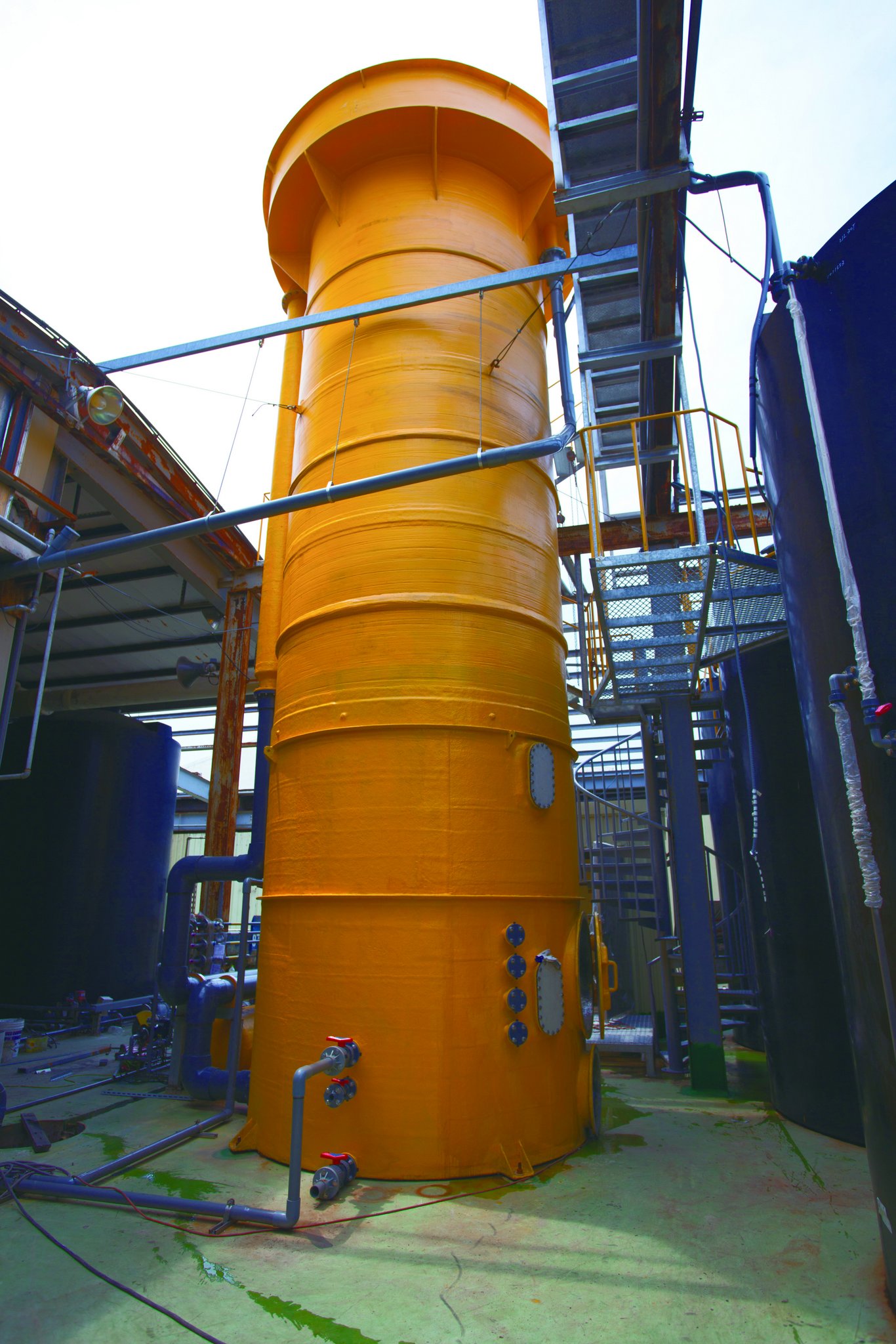 流體化床結晶應用於高氟廢液處理及回收