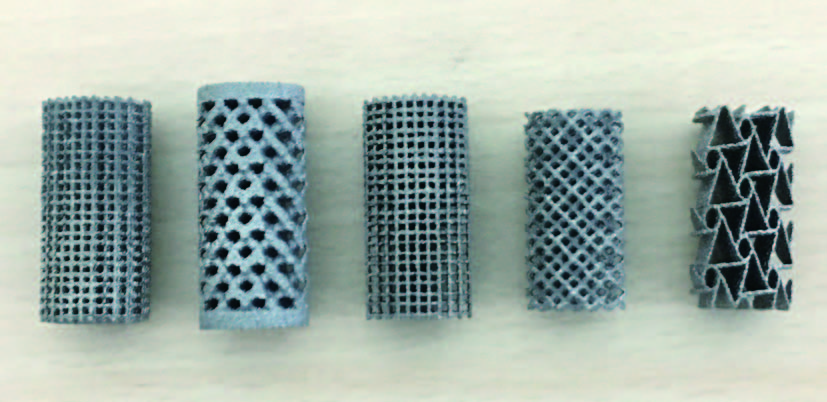 3D成形技術製作的多孔結構設計