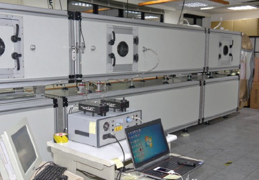 空調濾網檢測系統，可符合歐美的測試規範