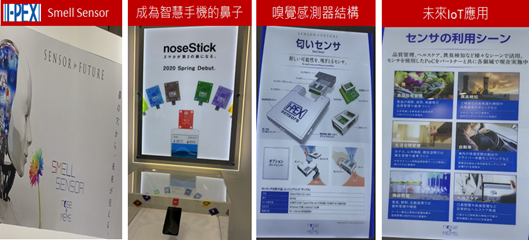 圖2　未來嗅覺感知-打造手機/AIoT電子鼻監控空氣品質、口腔疾病、食品安全