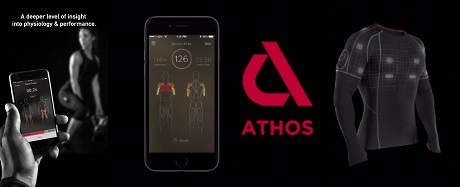 圖3 ATHOS開發一系列智慧健身服裝
