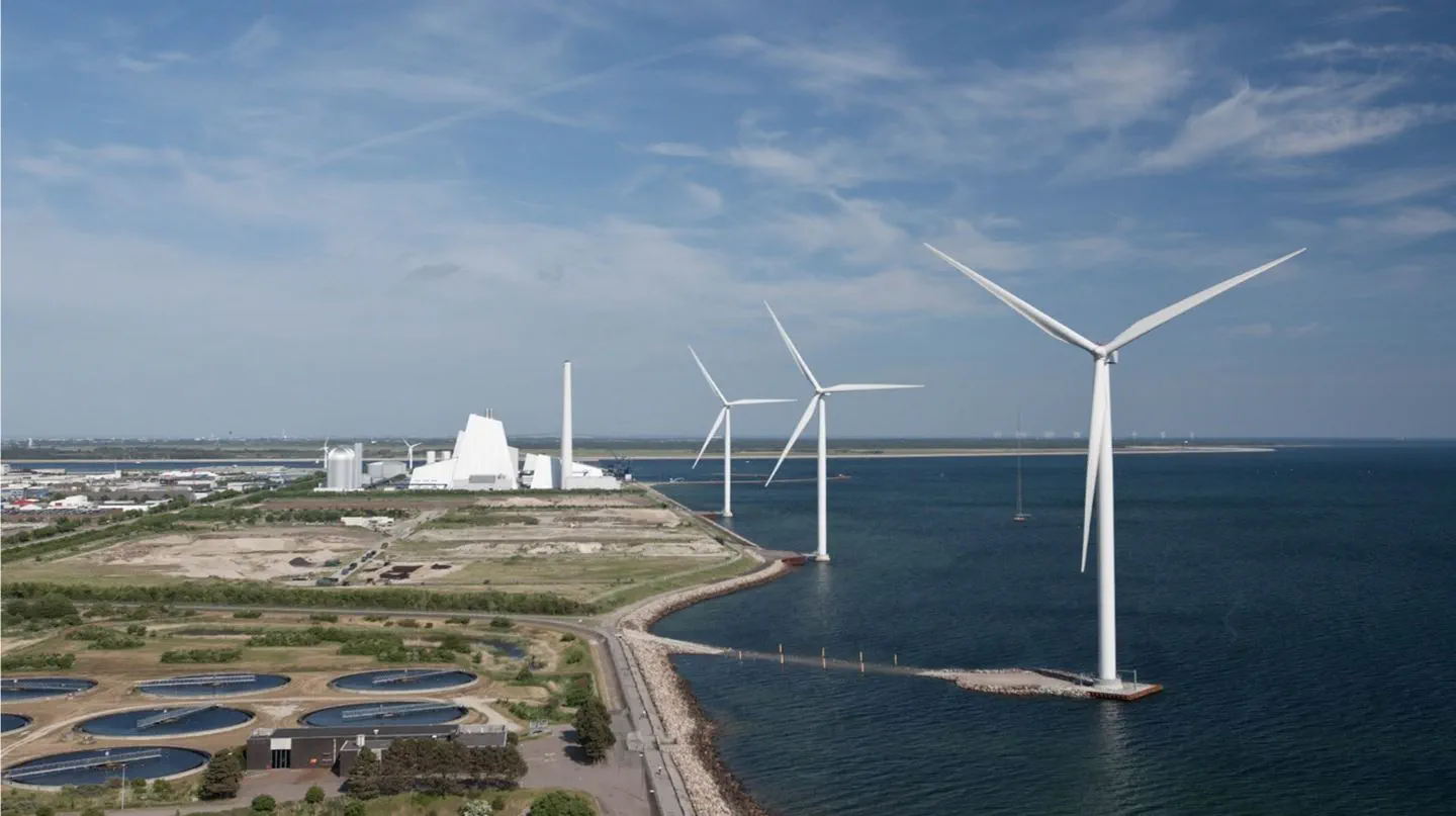 圖1、丹麥H2RES計畫所用的Avedøre離岸示範風場