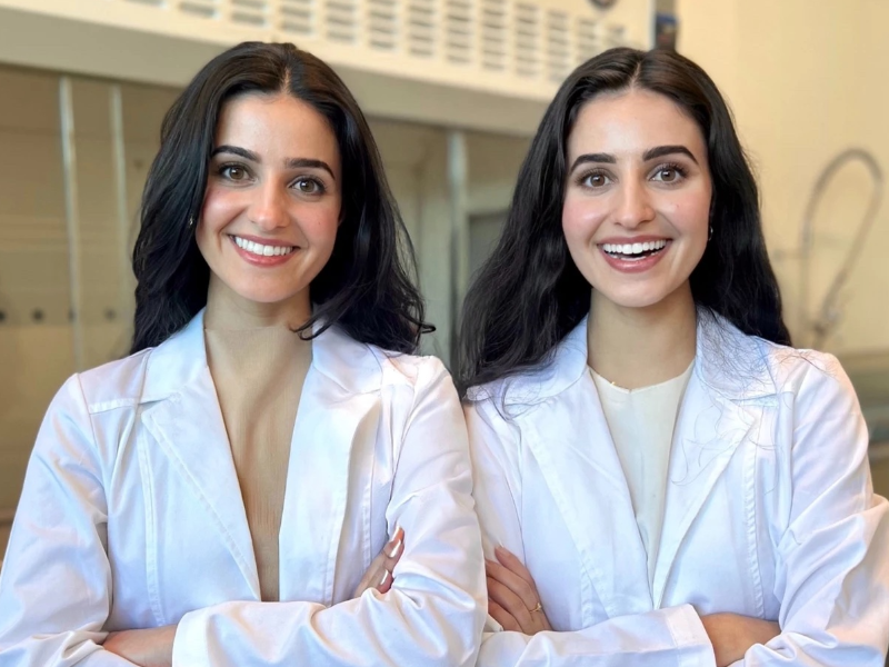 圖4 Rubi Labs共同創辦人Leila Mashouf(左)、Neeka Mashouf(右)