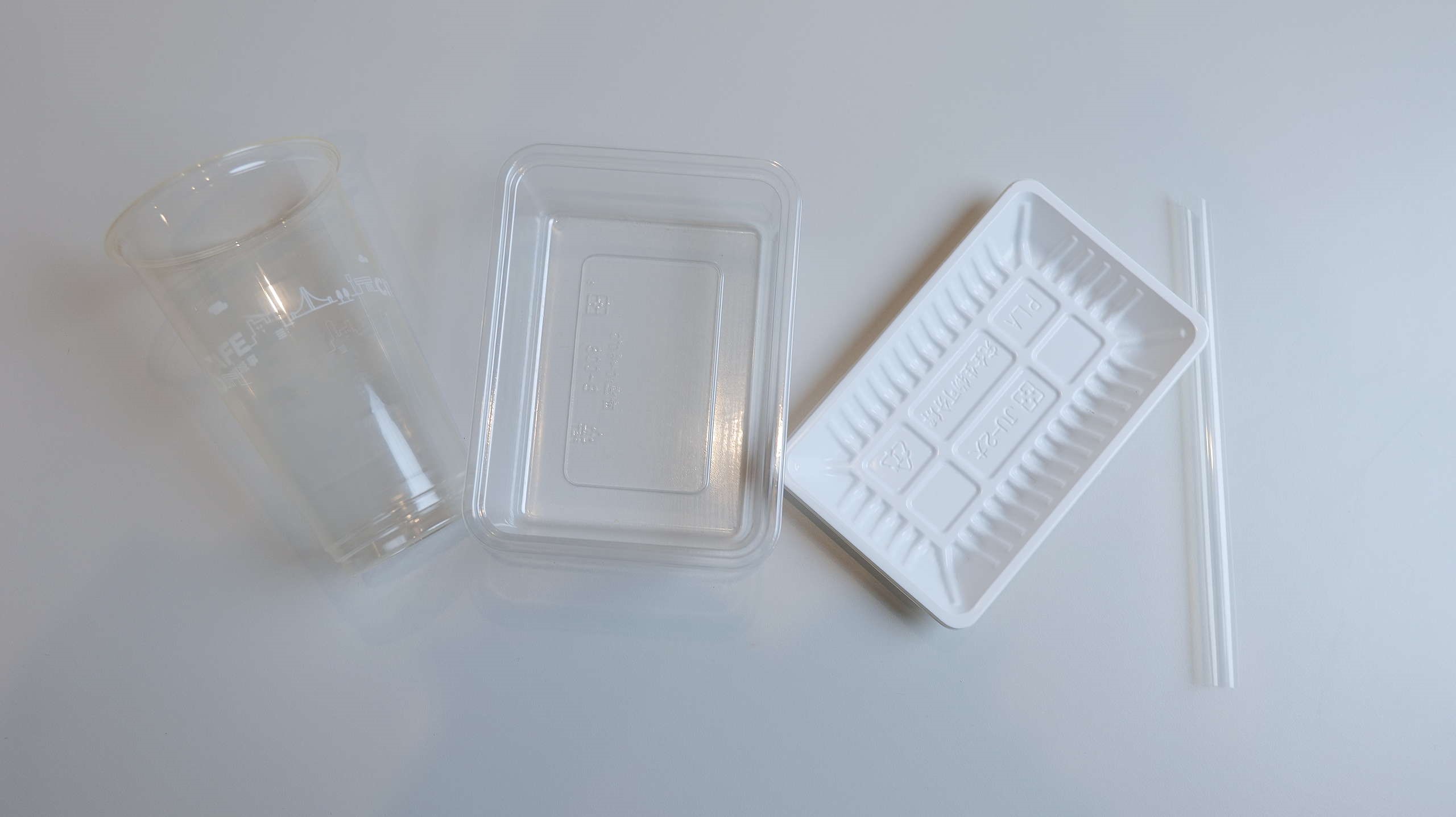 圖4 生物基PLA餐具 