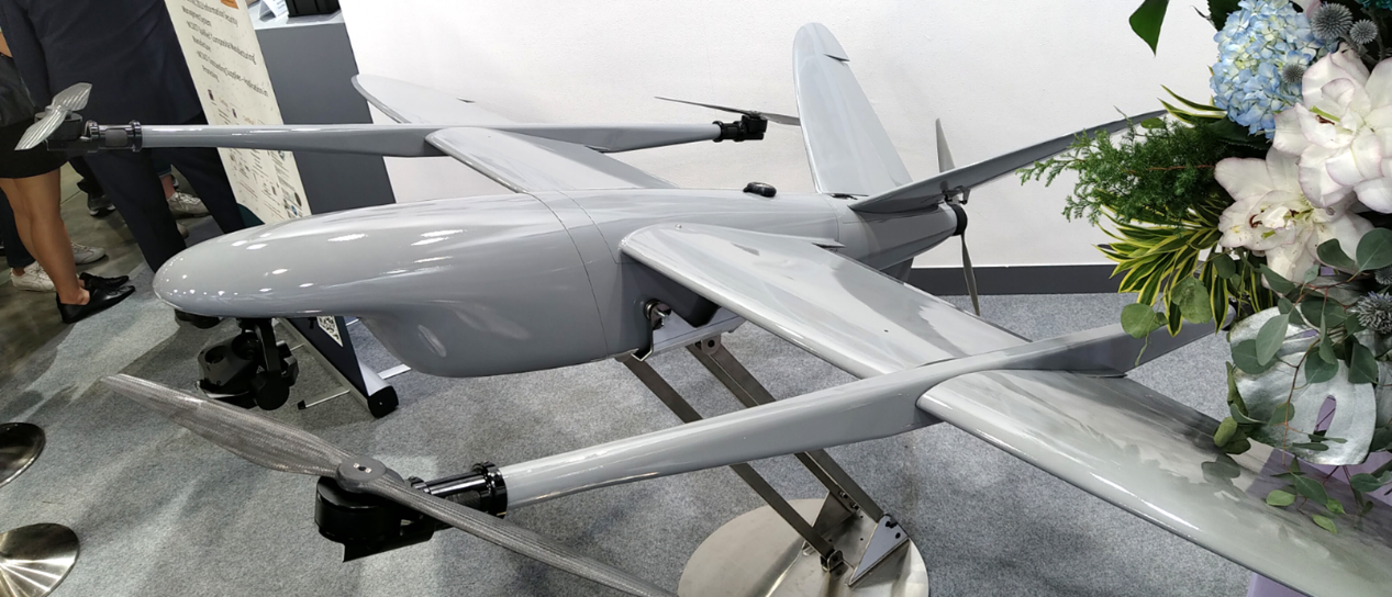 圖3 碳基科技定翼式VTOL無人機