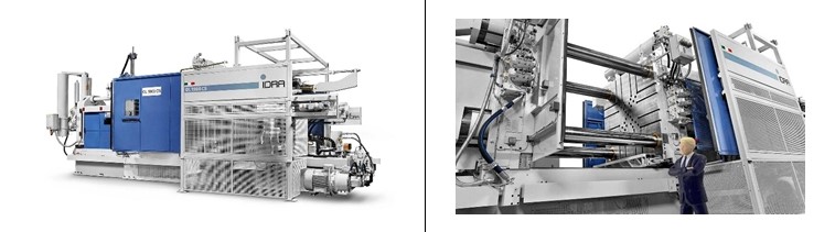 圖1 義大利IDRA的巨型壓鑄機(Giga press)圖示