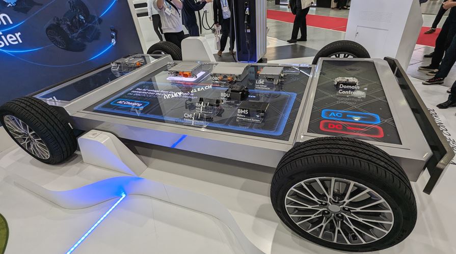 圖9 Hyundai KEFICO電動車控制系統