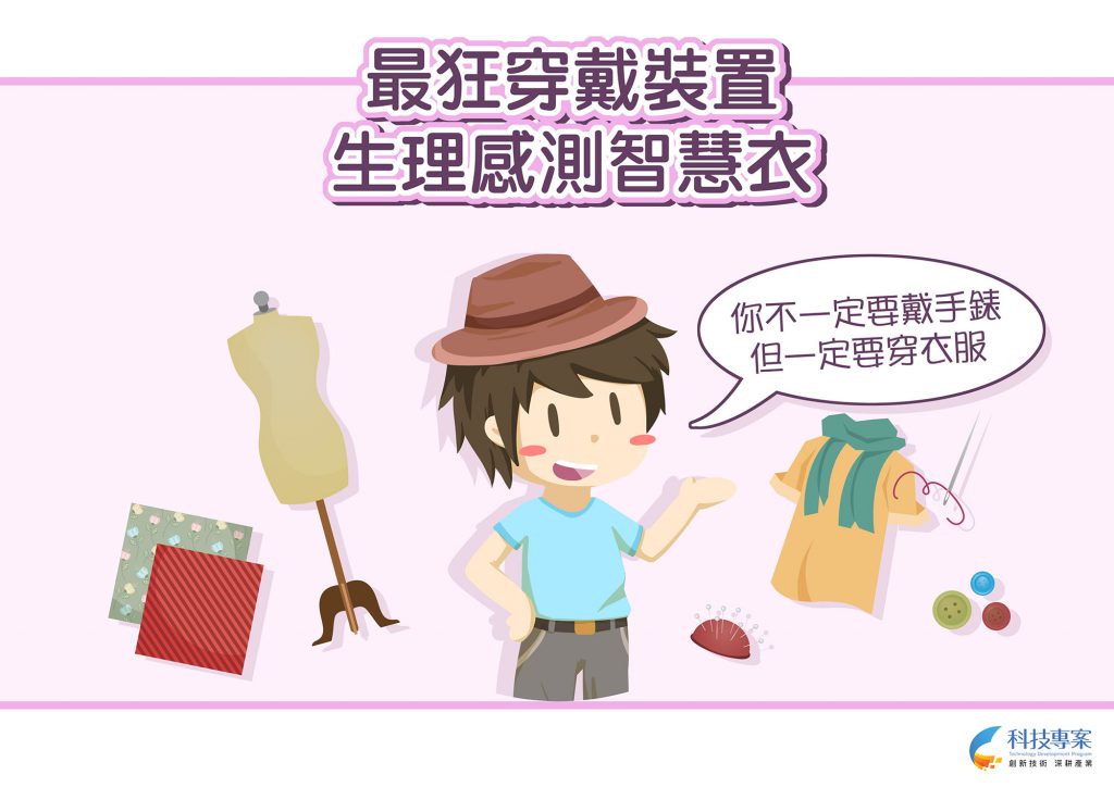 最狂穿戴裝置-生理感測智慧衣