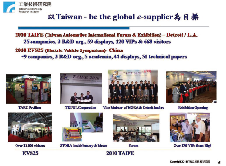 以Taiwan - be the global e-supplier為目標