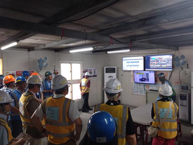 115年4月29日本部工程施工查核小組查核「台中電廠新建燃氣機組計畫循環水抽水機房及暗渠新建工程」