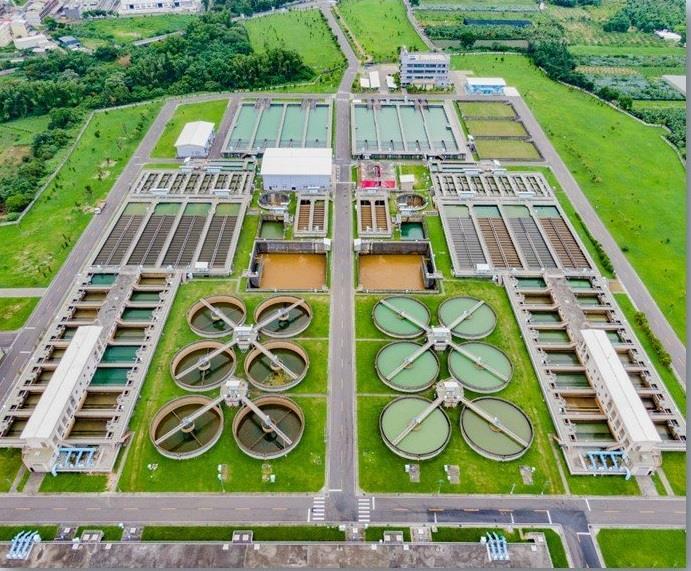 台水公司完成防汛整備，以期颱風期間穩定供水-湖山淨水場沉澱設備