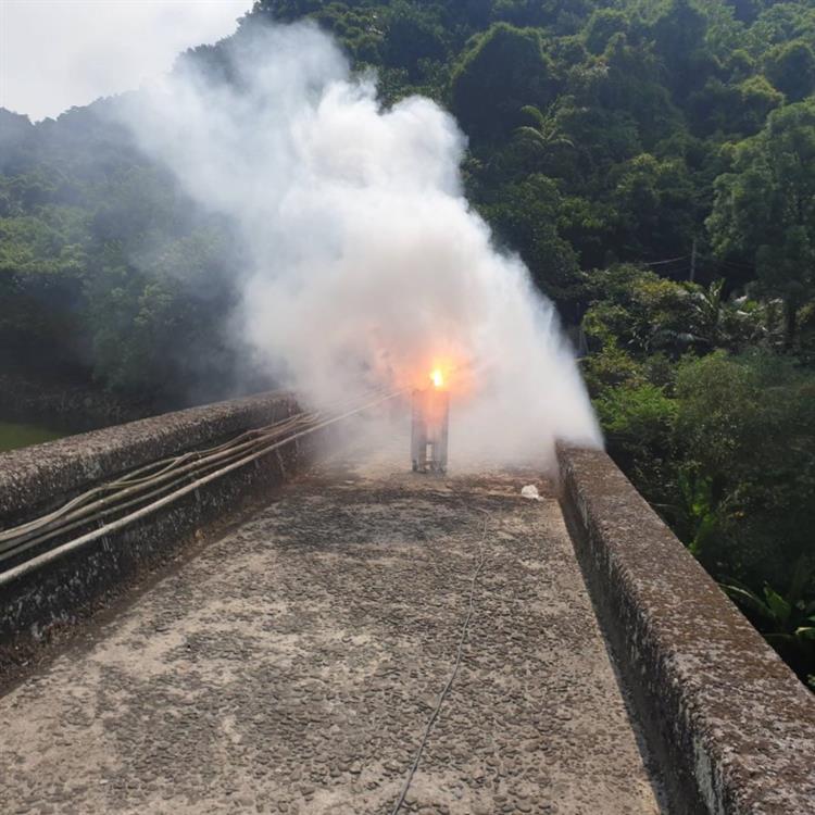 水利署調度人工增雨設備至基隆 密切守視天氣爭取增雨-2