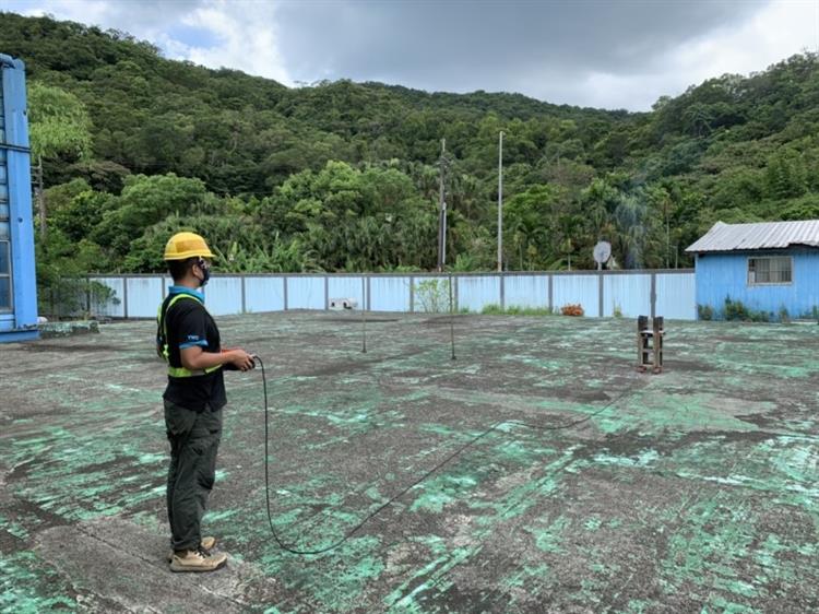 水利署再調度增雨設備至貢寮淨水廠  藉以促進基隆地區增雨效能-1