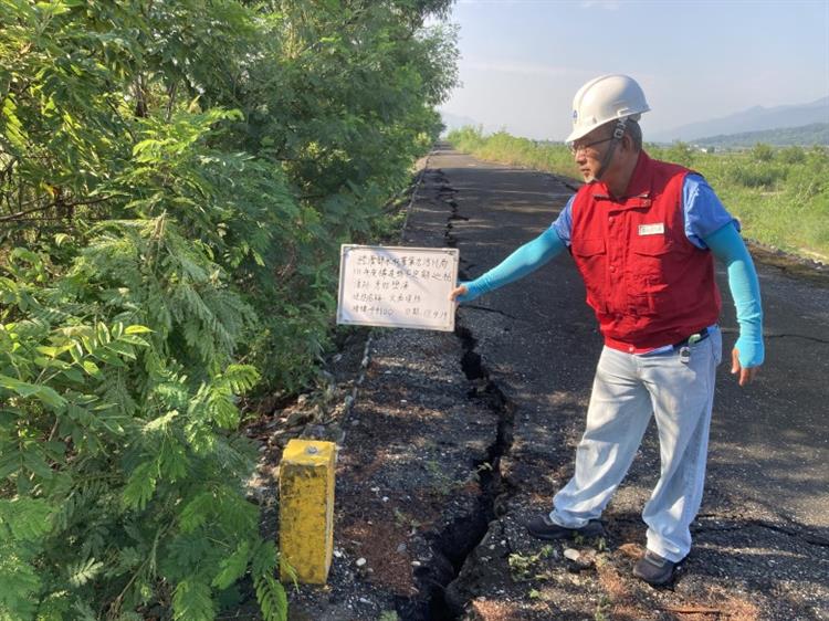 因應0918池上地震  水利署全面檢修水庫及堤防構造物