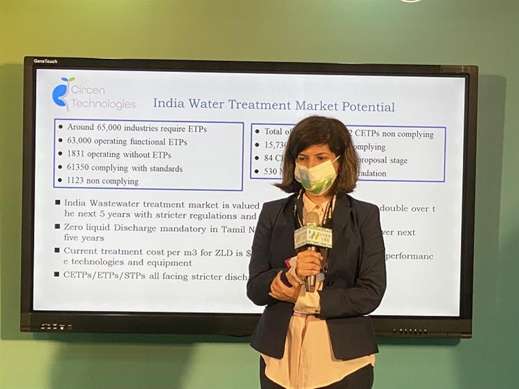 2022台灣國際水週水資源科技與水利產業共尋未來競爭解方—Dr. Chandni Rallan致詞