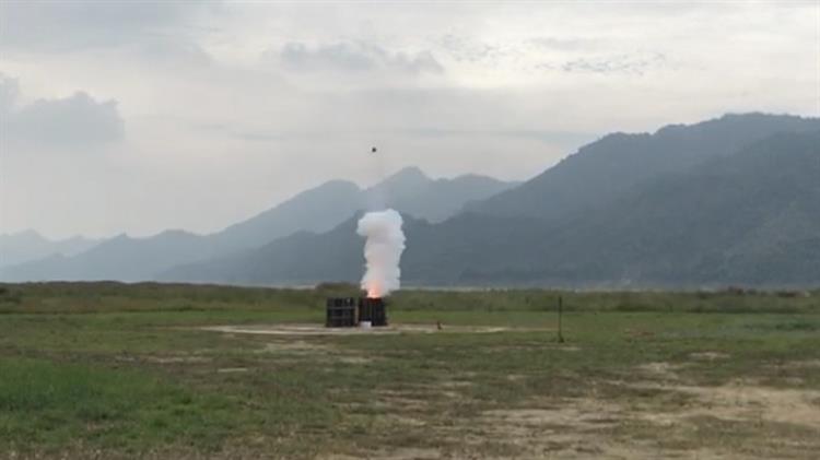 鋒面通過降雨機會增高，水利署於曾文水庫陸空聯手以無人機進行人工增雨3