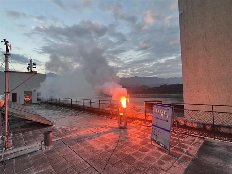 水利署加強防旱掌握時機   中南部水庫批次進行陸空人工增雨-曾文水庫