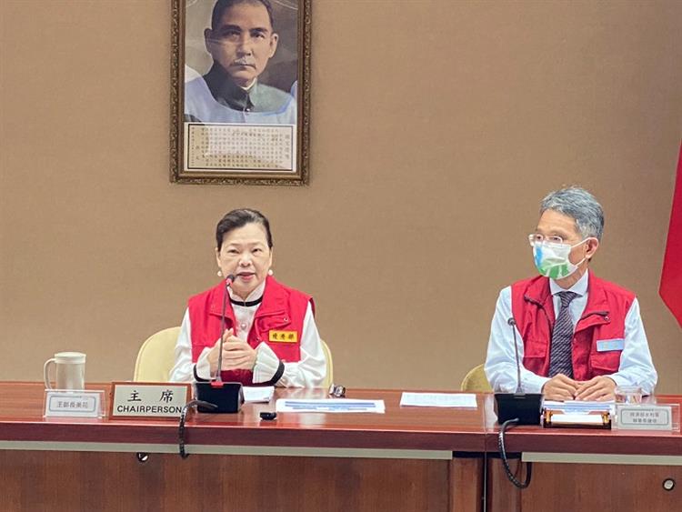 經濟部王美花部長主持旱災經濟部災害緊急應變小組於今(18)日召開第3次工作會報