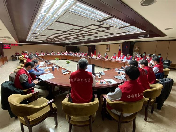 旱災經濟部災害緊急應變小組於今(18)日召開第3次工作會報1