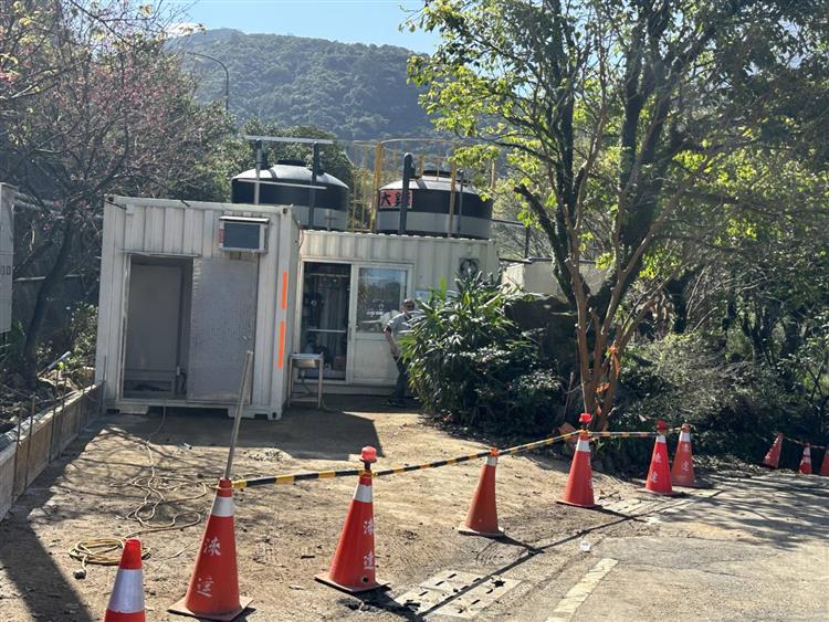 台水設置移動式淨水設備，解決金山地區供水-移動式淨水設備機組