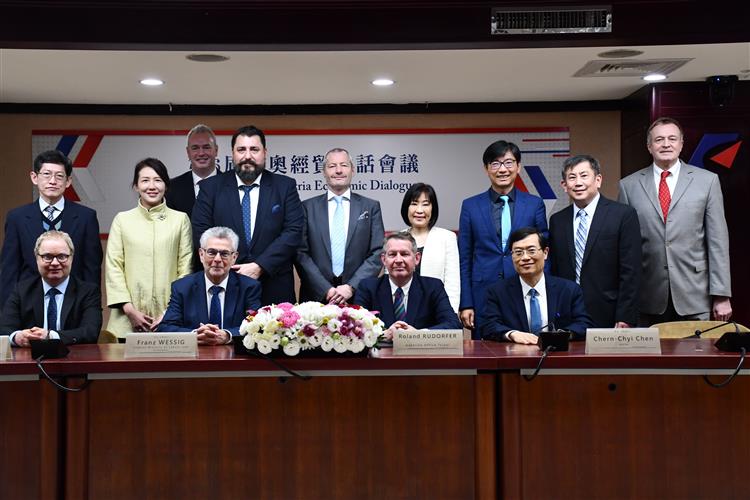 第6屆臺奧地利經貿對話會議於3月14日在臺北召開，深化雙邊各領域合作