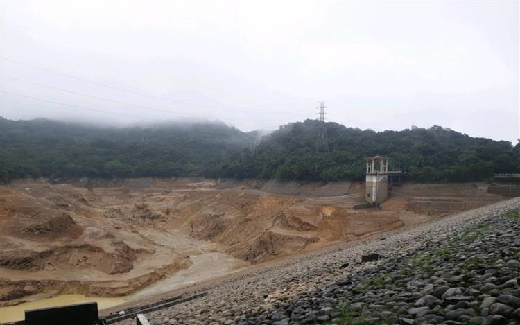 新山水庫回春 蓄水量突破六成一-2月6日新山水庫水位
