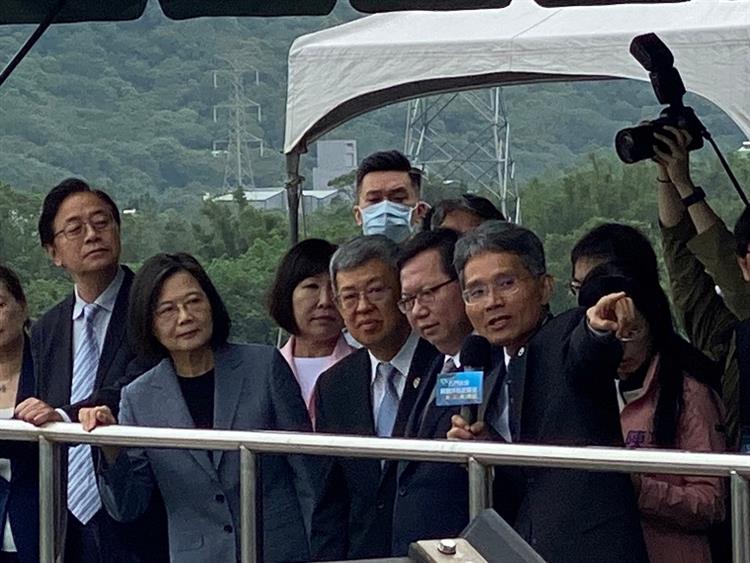 前瞻建設重大成效 石門水庫阿姆坪防淤隧道竣工1