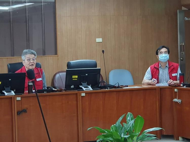 因應本週梅雨鋒面可能帶來淹水災情，水利署召開視訊會議嚴實戒備