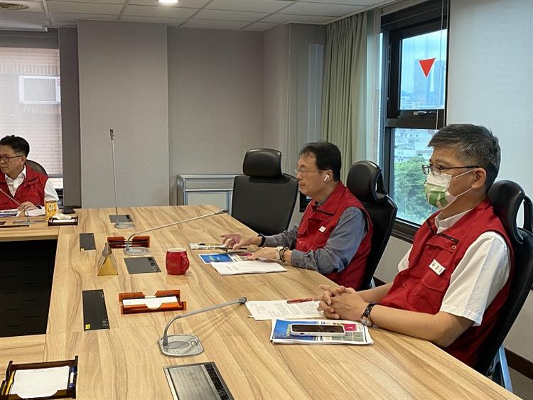 因應本週梅雨鋒面可能帶來淹水災情，水利署召開視訊會議嚴實戒備2