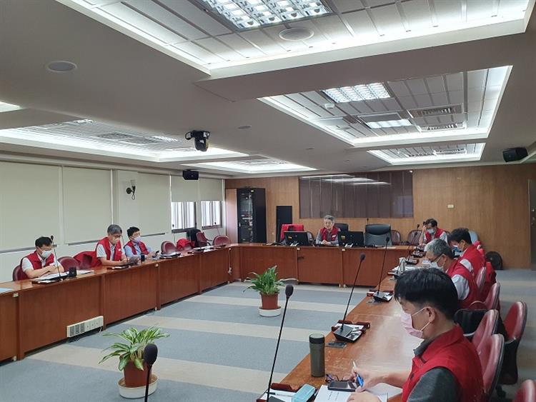 因應本週梅雨鋒面可能帶來淹水災情，水利署召開視訊會議嚴實戒備3