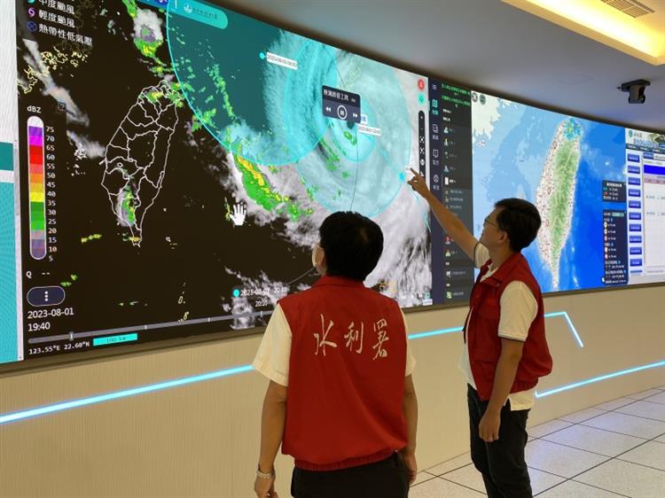 中度颱風卡努發布海上颱風警報，經濟部應變小組開設二級嚴實戒備