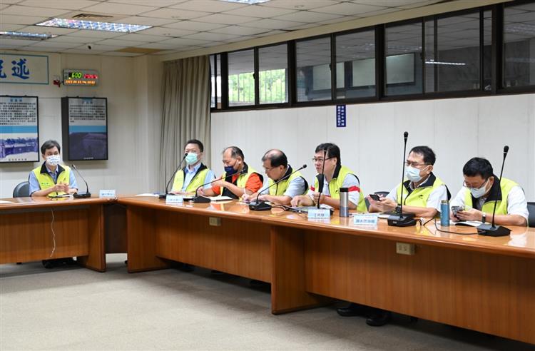 卡努進逼 台水完成整備 確保供水穩定-卡努颱風應變小組會議2