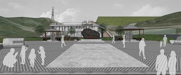 湖山水庫環境教育館動土結合在地社區推廣環境教育—環境教育館模擬圖