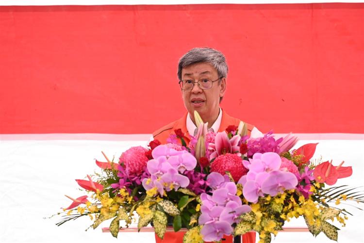 陳揆關心新竹水質 台水：啟動水質監控與備援水源計畫-行政院長陳建仁致詞