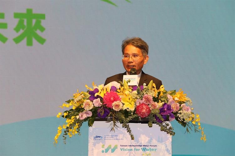 2023年臺灣國際水論壇—水領袖峰會-水未來-引言人經濟部水利署署長賴建信