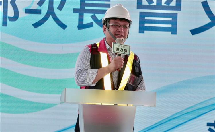 陳院長參與曾文水庫50週年慶及視察曾文南化聯通管工程計畫-曾文生次長致詞