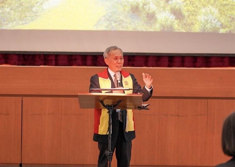 蔡總統英文蒞臨視察水利署第五河川分署辦理石牛溪整治工程—信義育幼院董事長致詞