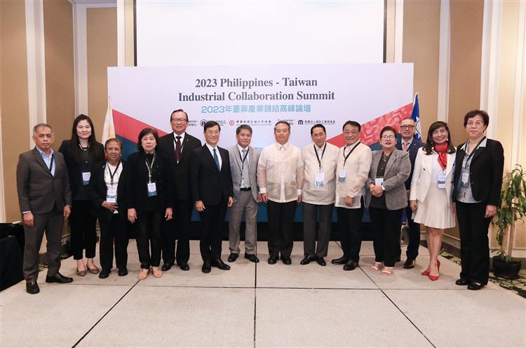 2023臺菲產業鏈結高峰論壇於馬尼拉盛大召開  開啟臺灣與菲律賓疫後產業合作
