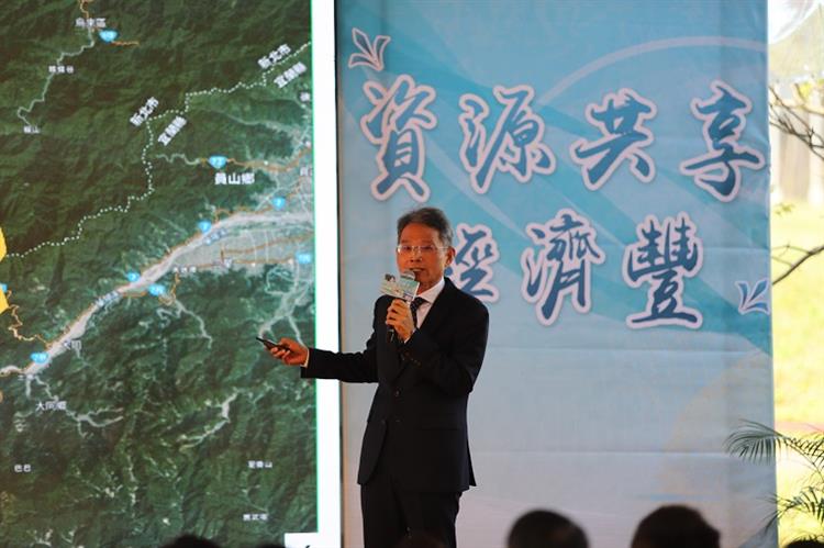 「石門水庫至新竹聯通管工程」開工典禮—署長賴建信致詞
