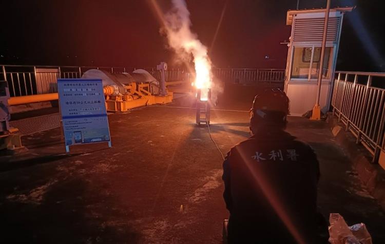 水利署穩定供水春節不打烊 掌握時機人工增雨為水庫多留一滴水-甲仙堰