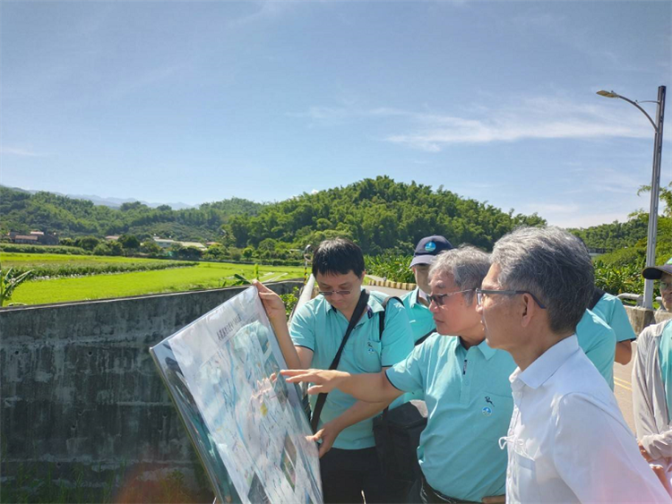 賴署長關心位於美濃溪上游處的在地滯洪區設置情況_0