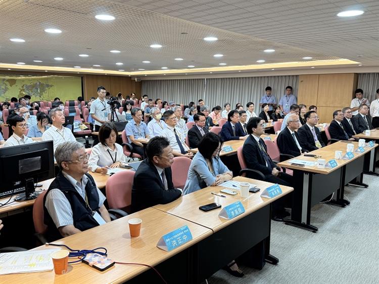 7小水力發電廉政平臺合作備忘錄（MOU）合作備忘錄簽署儀式會場