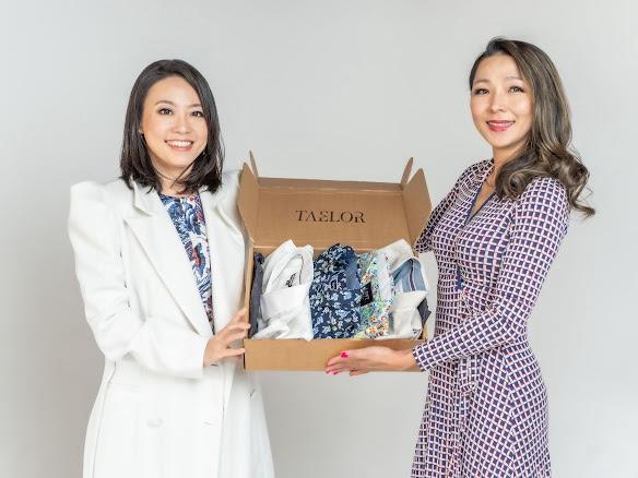 Taelor AI公司創業者鄭雅慈(矽谷阿雅)(圖左)