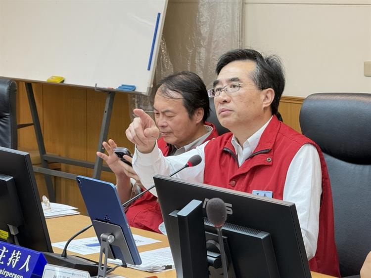 2.水利署長林元鵬主持115年度旱災經濟部水利署災害緊急應變小組第1次工作小組會議
