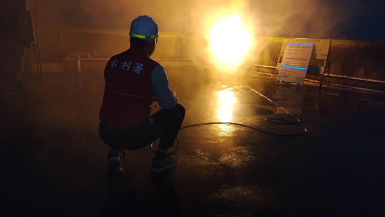 1.把握鋒面雲系，水利署今（27）日人工增雨啟動-寶二水庫