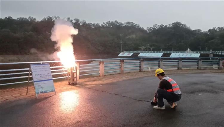 5.把握鋒面雲系，水利署今（27）日人工增雨啟動-永和山水庫