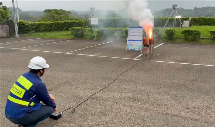 4.水利署把握降雨機會 集水區施作人工增雨-永和山水庫