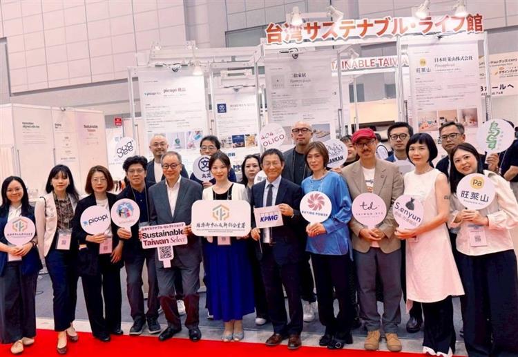 本次共12家廠商參展，駐日代表處、東京台灣商工會、日本總體經濟研究院貴賓亦蒞臨開幕活動支持響應