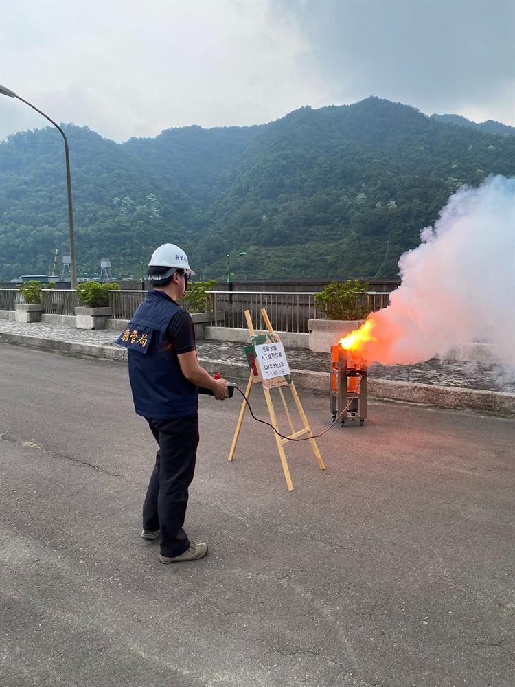 翡翠水庫人工增雨施作