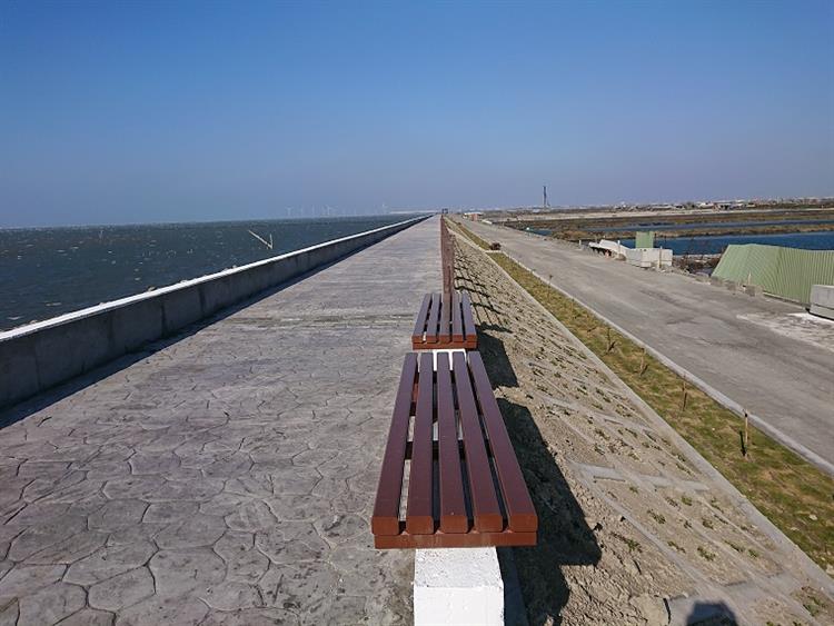 漢寶海堤改善加固 汛期防潮、禦浪出擊，提升防災功能並改善海岸環境1